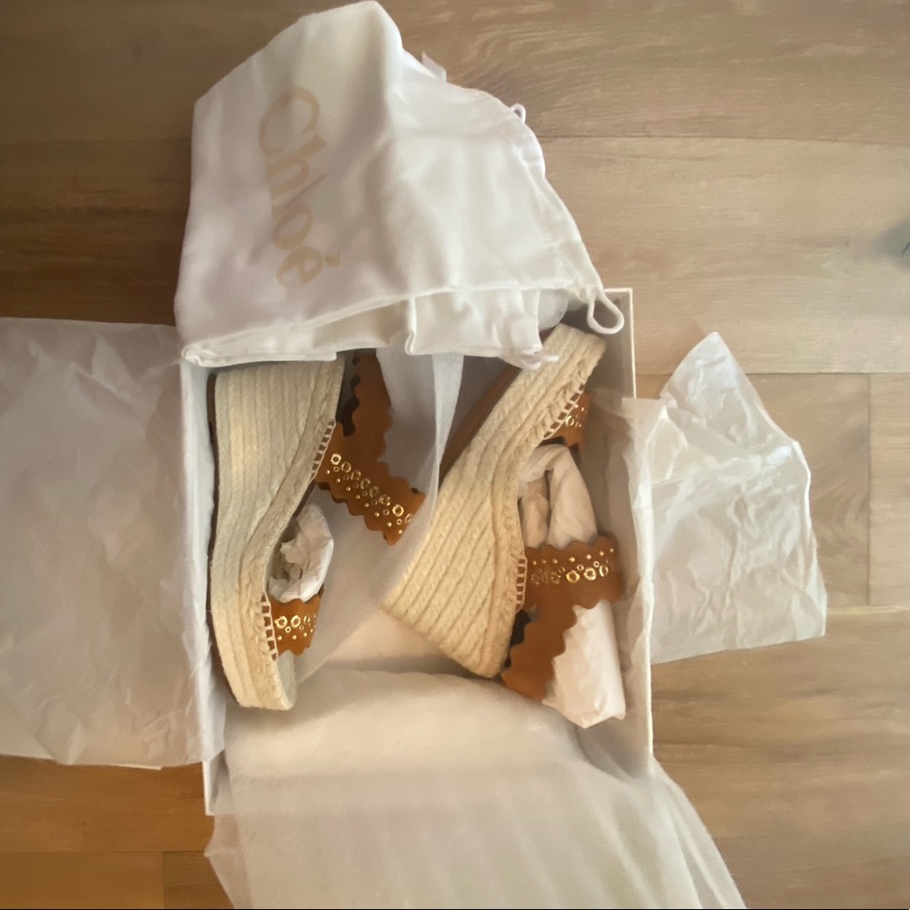 CHLOE Lauren espadrilles BRAND NEW